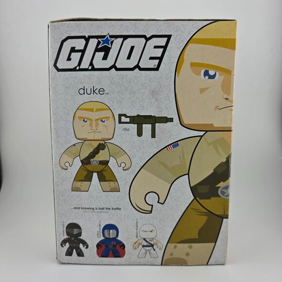 2008 Hasbro Mighty Muggs G.I. Joe Duke with Rifle Collectible Vinyl Figure‎ NEW - Picture 2 of 8